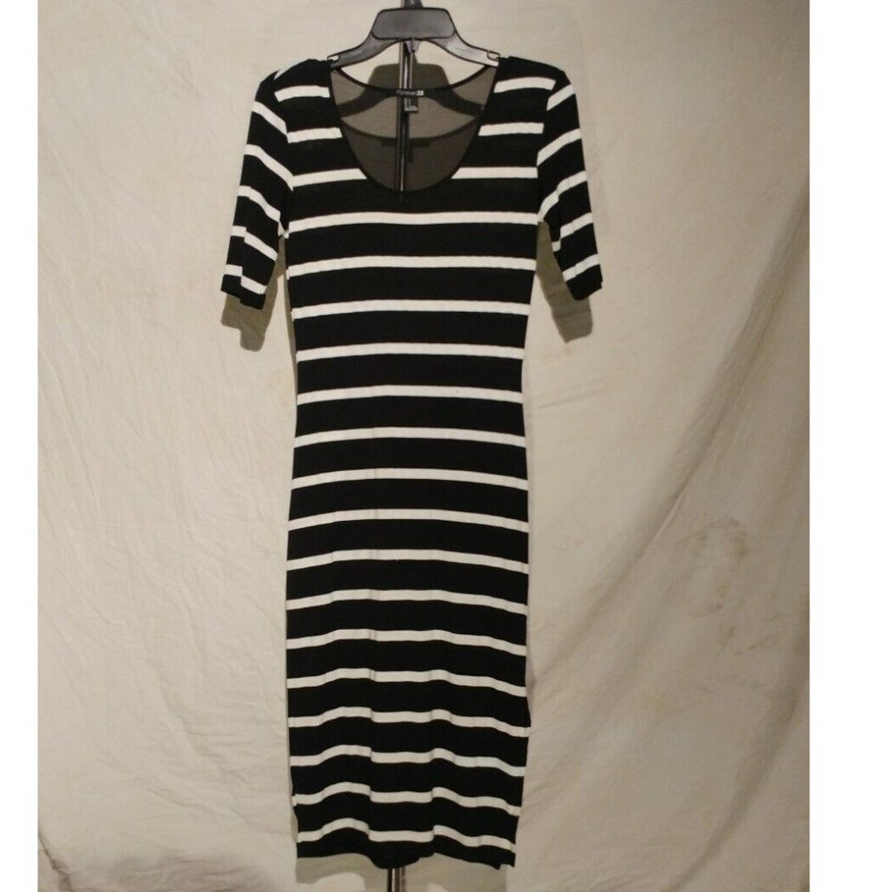 Forever 21 dress Black And White Striped